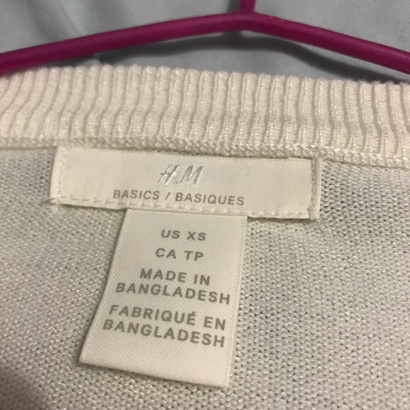 Ivory Button Up Cardigan - Picture 3 of 3